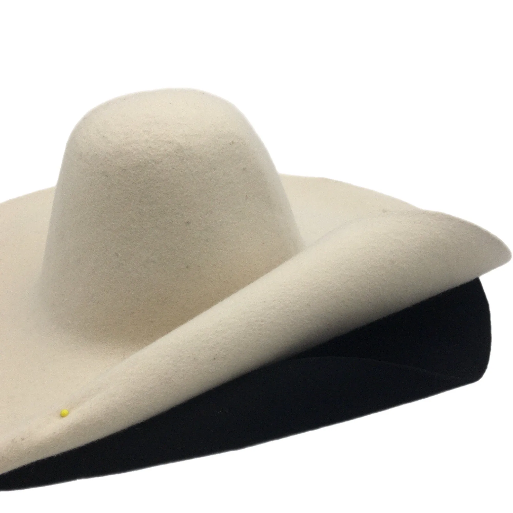 200g Heavy Weight Wool Felt Capeline Hat Body for Millinery (7 oz)