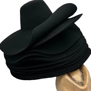 200g Heavy Weight Wool Felt Capeline Hat Body for Millinery (7 oz)