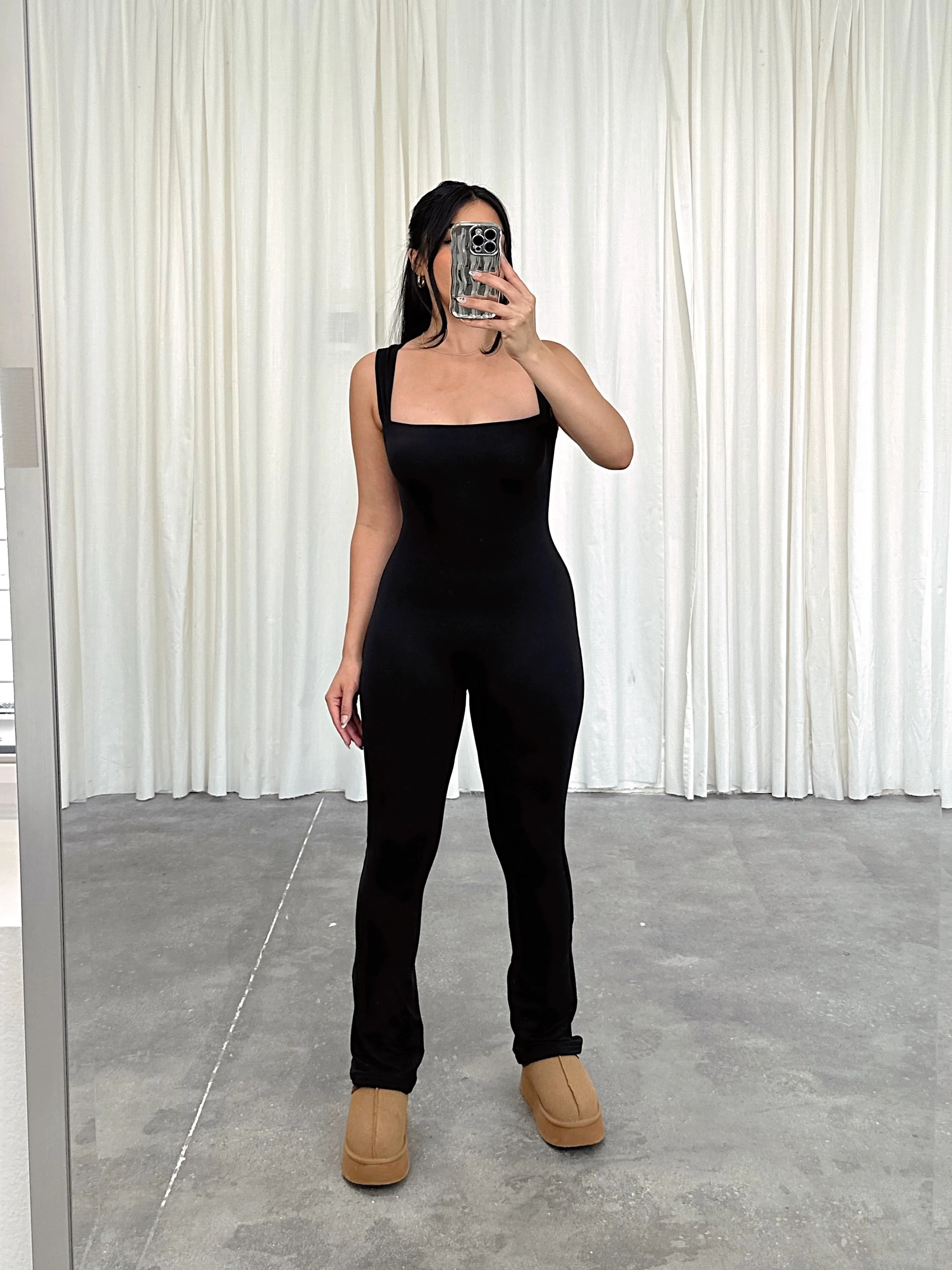 amelia jumpsuit (BLACK)