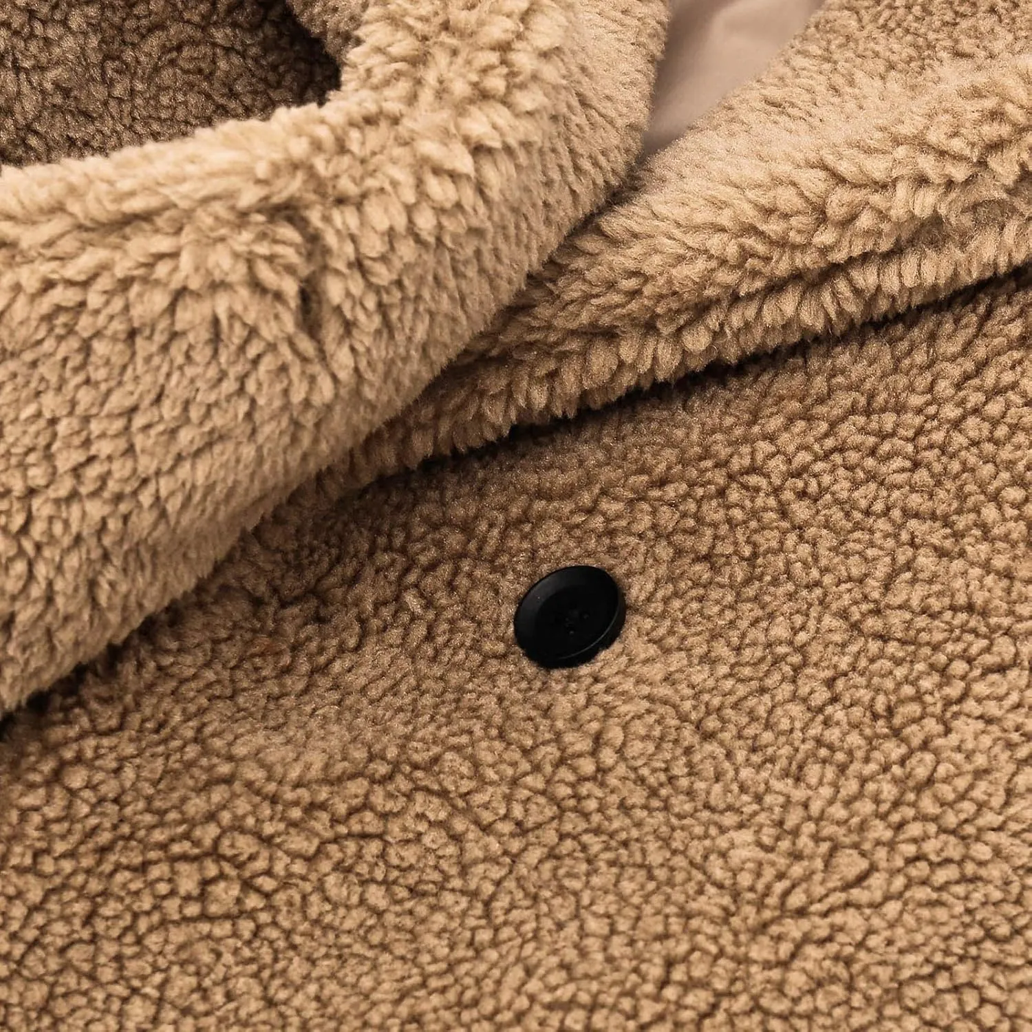 Baby Girls Faux Fur Jacket Long Teddy Coat Toddler Trench Coat Fuzzy Fleece Jacket Long Winter Coat Thicken Outerwear