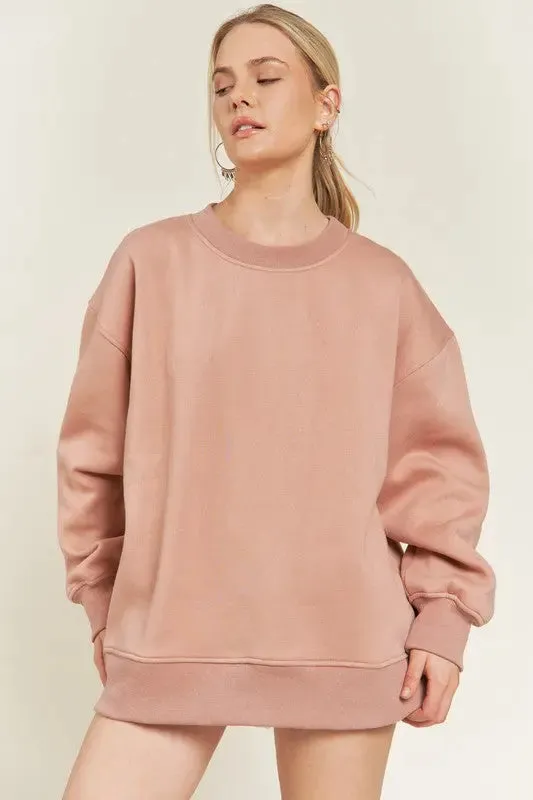 Be Yourself Oversized Fit Sweatshirt
