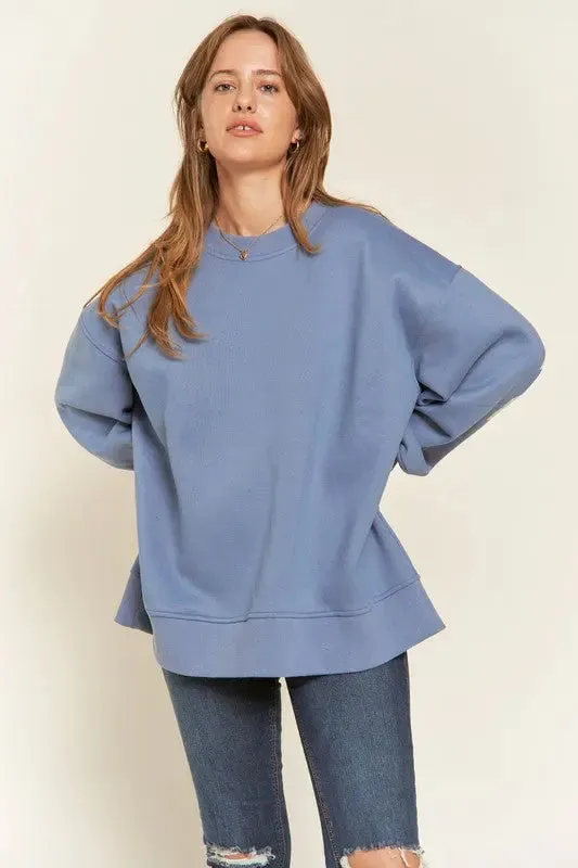 Be Yourself Oversized Fit Sweatshirt
