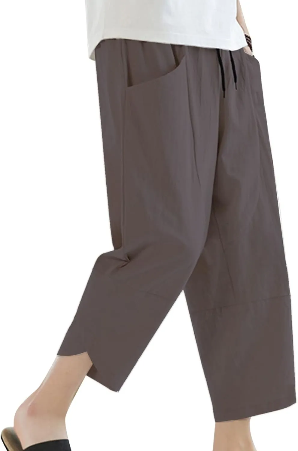 Big and Tall Sweatpants for Men for Men Casual Heavyweight Sweatpants Classic Fit Cargo Work Pants Wild Drawstring