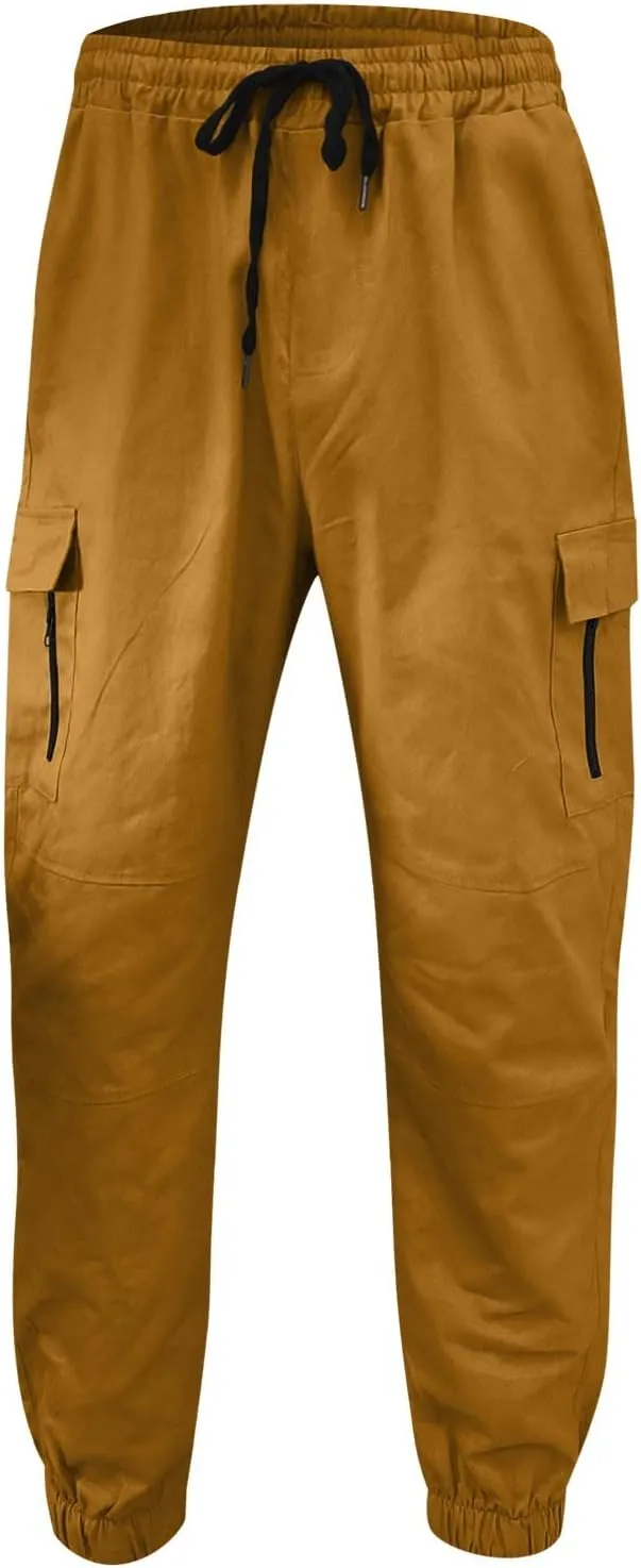 Big and Tall Sweatpants for Men Joggers Quick Dry Cargo Hiking Trousers Track Running Workout Athletic Travel Golf