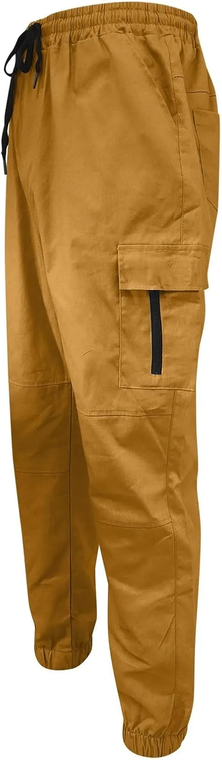 Big and Tall Sweatpants for Men Joggers Quick Dry Cargo Hiking Trousers Track Running Workout Athletic Travel Golf