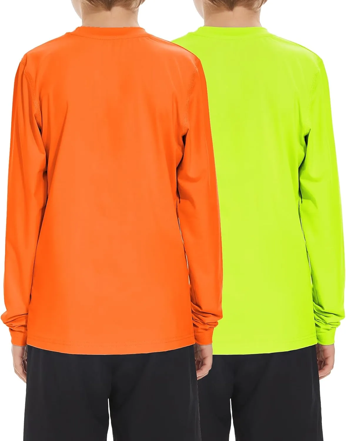 Boy Long Sleeve Rash Guard Shirt UPF 50  Sun Protection Rashguard Swim Shirt