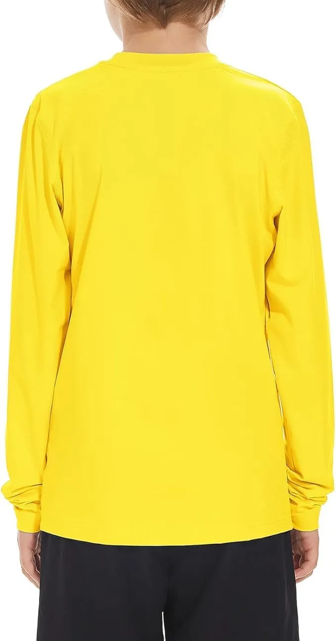 Boy Long Sleeve Rash Guard Shirt UPF 50  Sun Protection Rashguard Swim Shirt