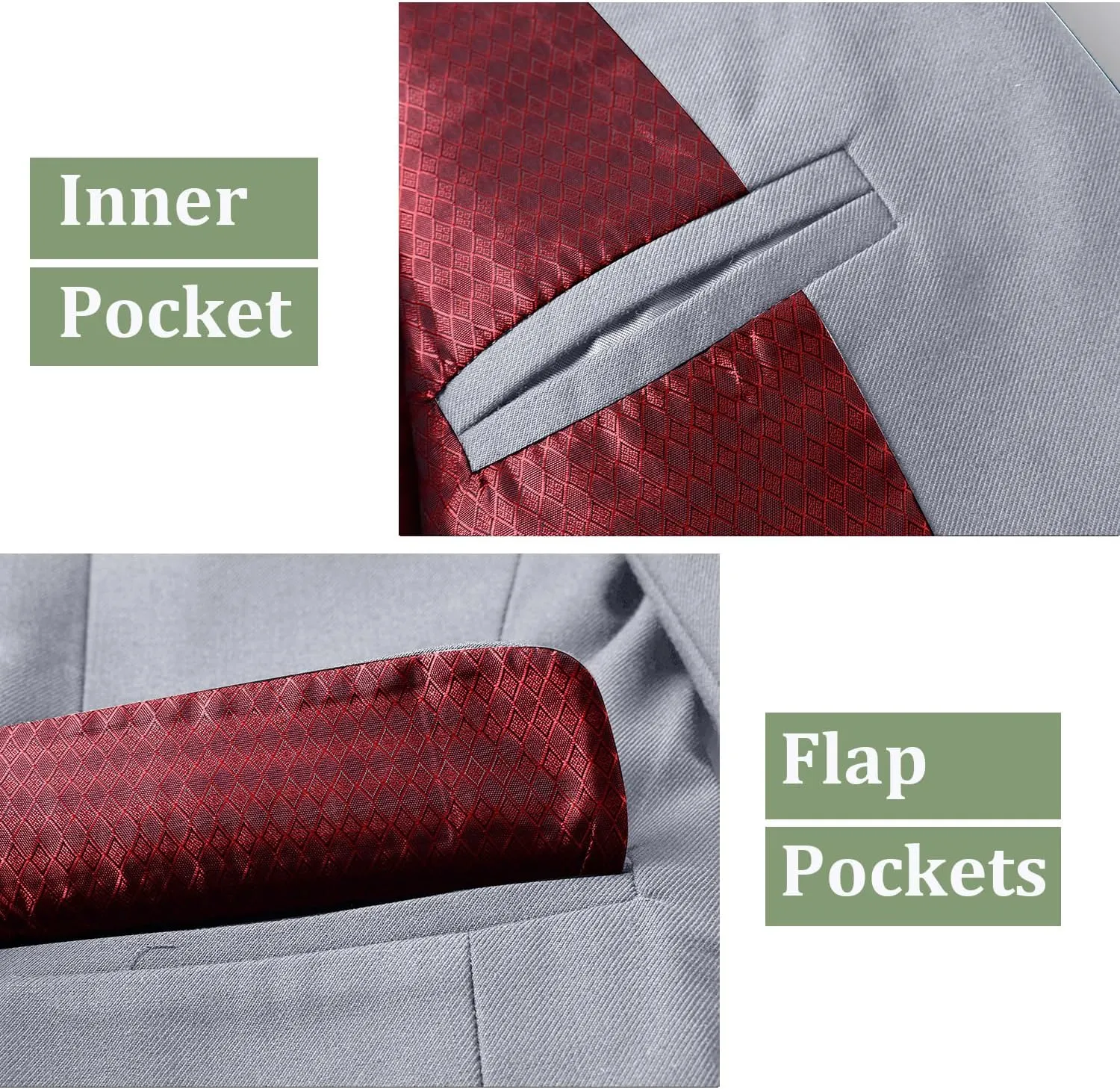 Boys Blazer Suit Jacket Formal Slim Fit Kids Sport Coat