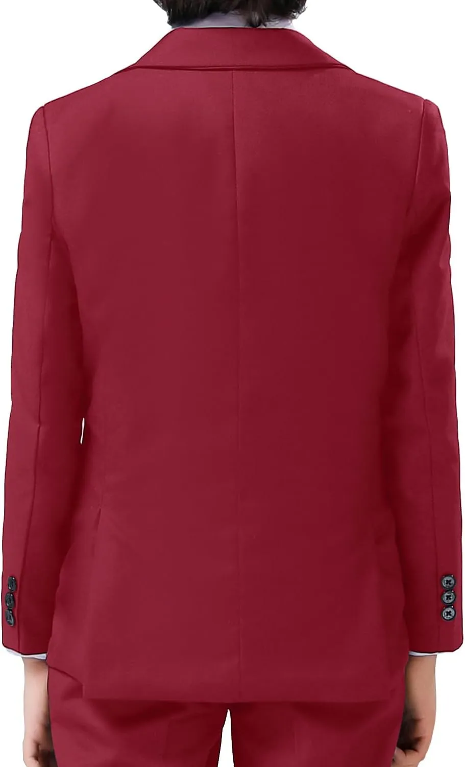Boys Blazer Suit Jacket Formal Slim Fit Kids Sport Coat