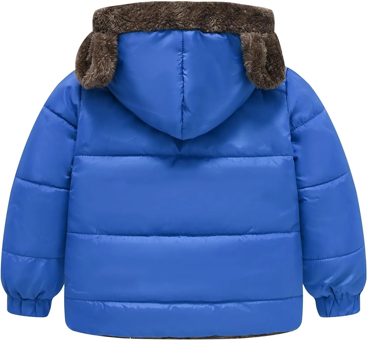 Boys Girls Solid Color Ears Cute Puffer Pocket Children Short Cotton Padded Childrens Coat Snow 9 Month Old Coat Boys