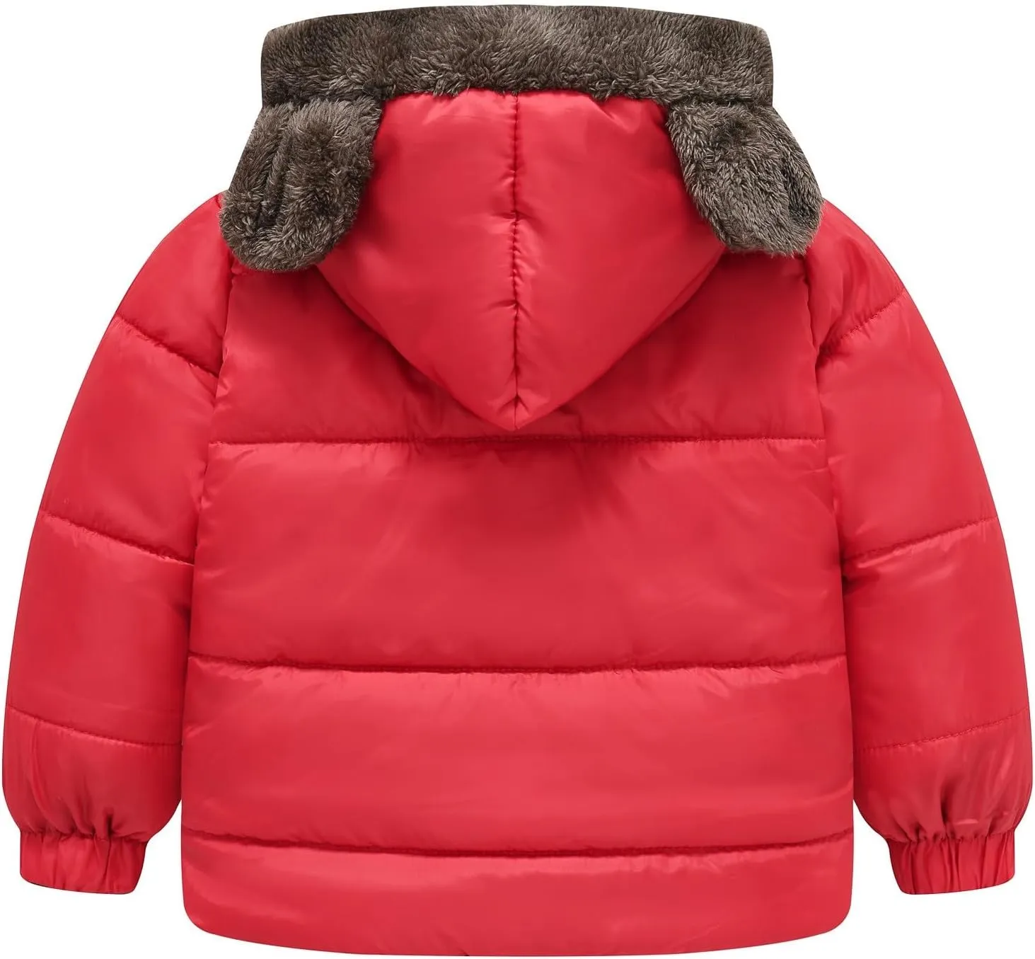 Boys Girls Solid Color Ears Cute Puffer Pocket Children Short Cotton Padded Childrens Coat Snow 9 Month Old Coat Boys