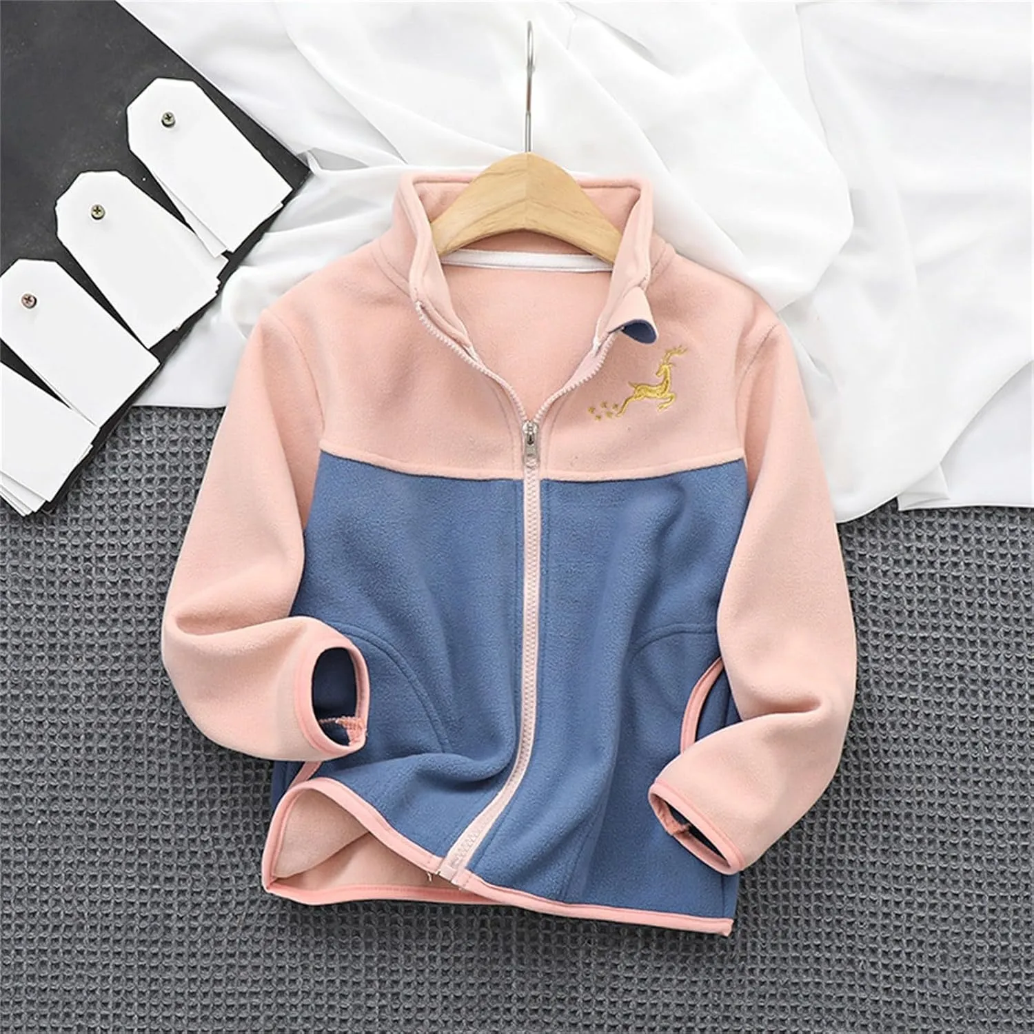Boys Winter Jackets Coats Kids Boys Thick Cotton Padded Sports Jacket Sweatshirt Fleece 4t Winter Clothes for