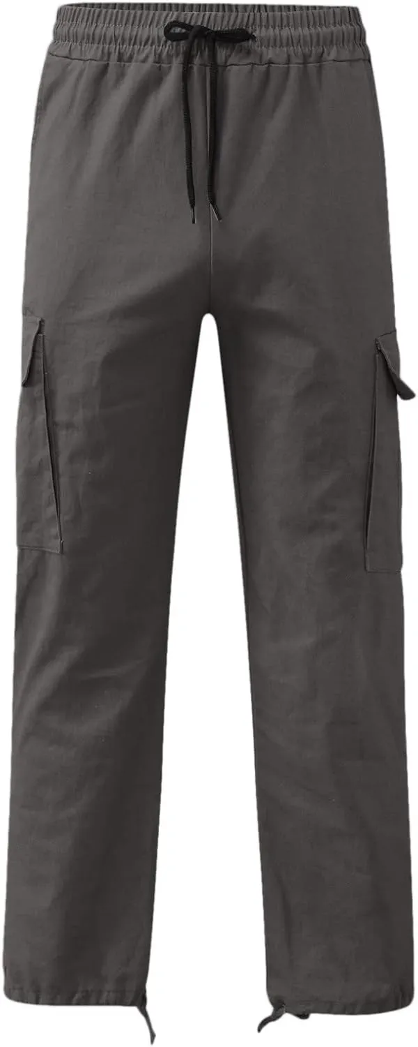 Cargo Pants for Men Baggy Casual Wild Work Joggers Athletic Pants Hiking Trousers Outdoor Wearing Track Pants with Pockets