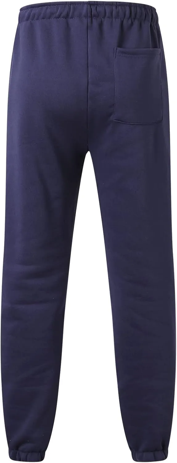 Cargo Pants for Men Big and Tall & Winter Pants for Men Drawstring Cargo Flat Front Straight Fit Pants Outdoor Sports