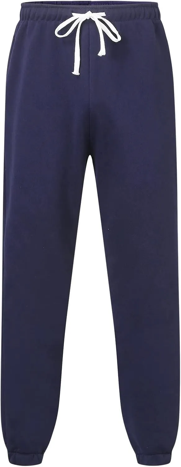 Cargo Pants for Men Big and Tall & Winter Pants for Men Drawstring Cargo Flat Front Straight Fit Pants Outdoor Sports