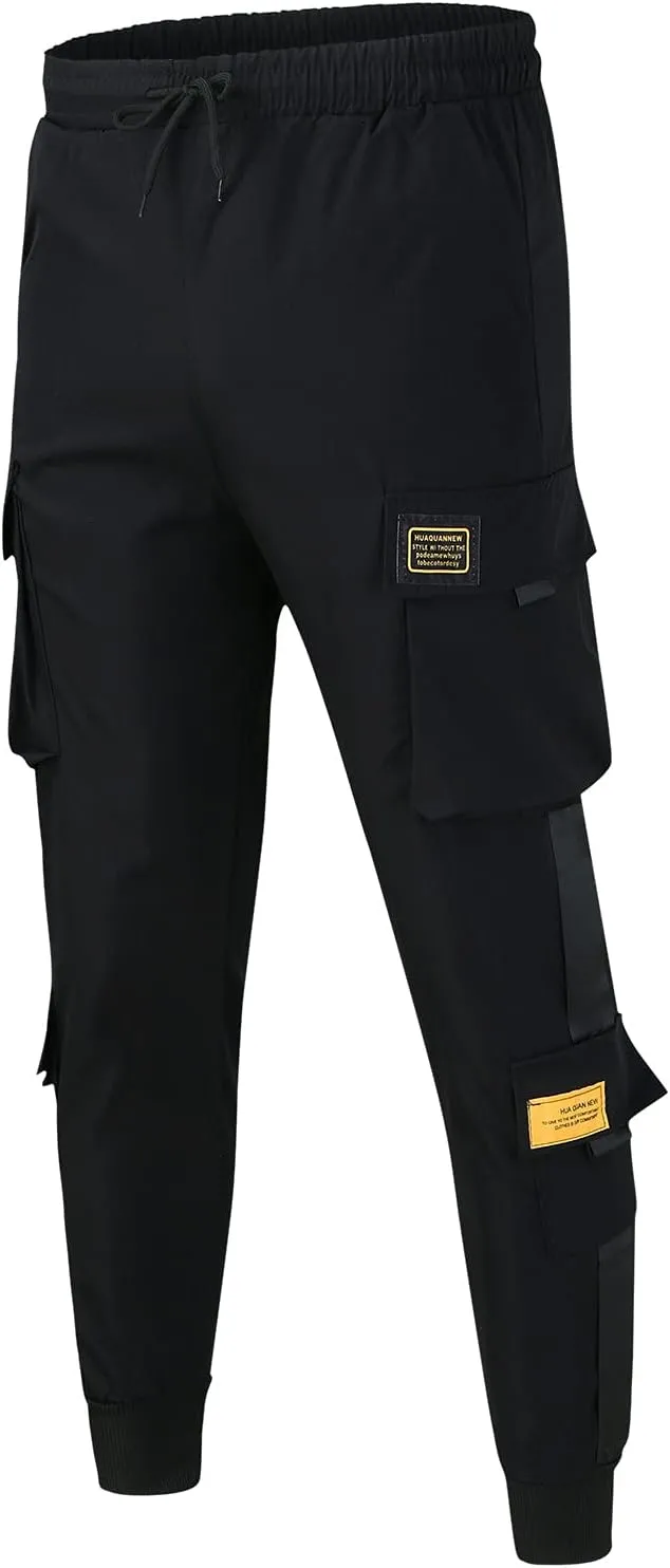 Cargo Pants for Men Relaxed Fit Men's Military Tactical Pants Big and Tall Work Hiking Trousers Workout Joggers Baggy