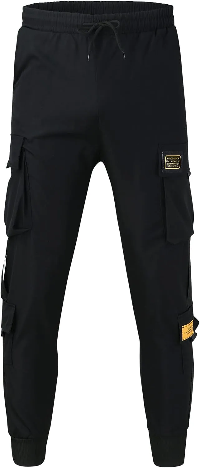 Cargo Pants for Men Relaxed Fit Men's Military Tactical Pants Big and Tall Work Hiking Trousers Workout Joggers Baggy