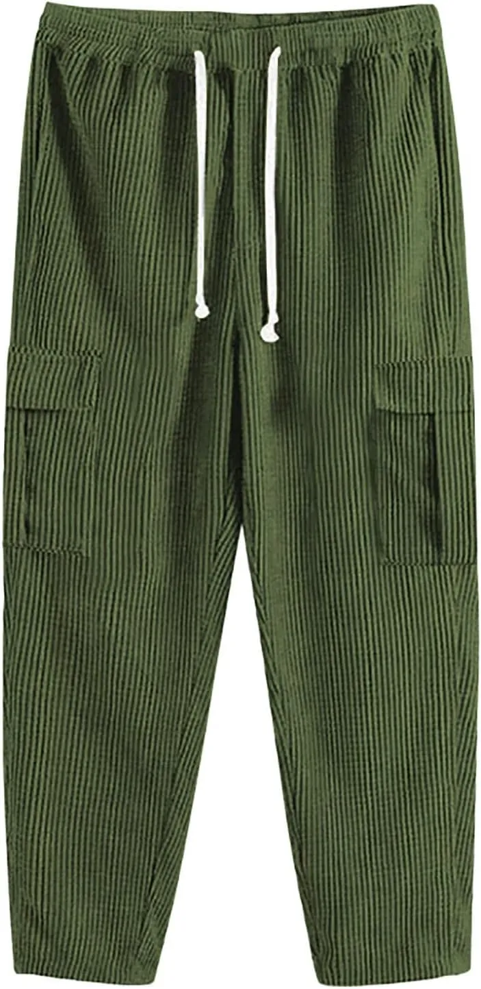 Cargo Pants for Men Relaxed Fit Sports Sweatpants Slim Fit Fashion Men's Pants Sweat Pants for Men Men's Basic Active
