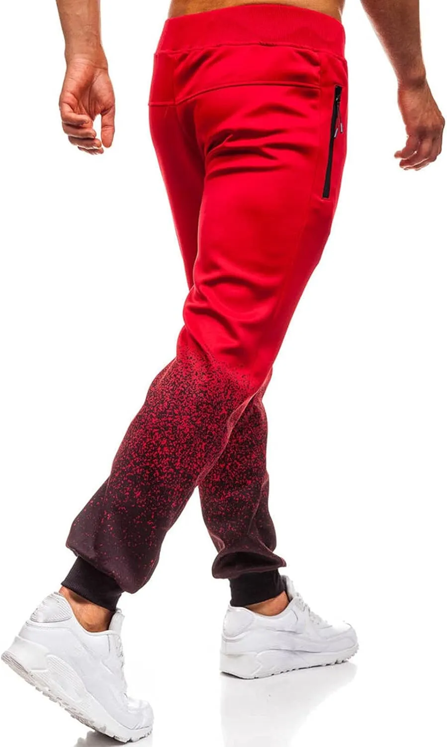 Cargo Sweatpants for Men Athletic Jogger Sports Outdoor Trousers Mens Active Fleece Athletic Sweatpant Basic Running