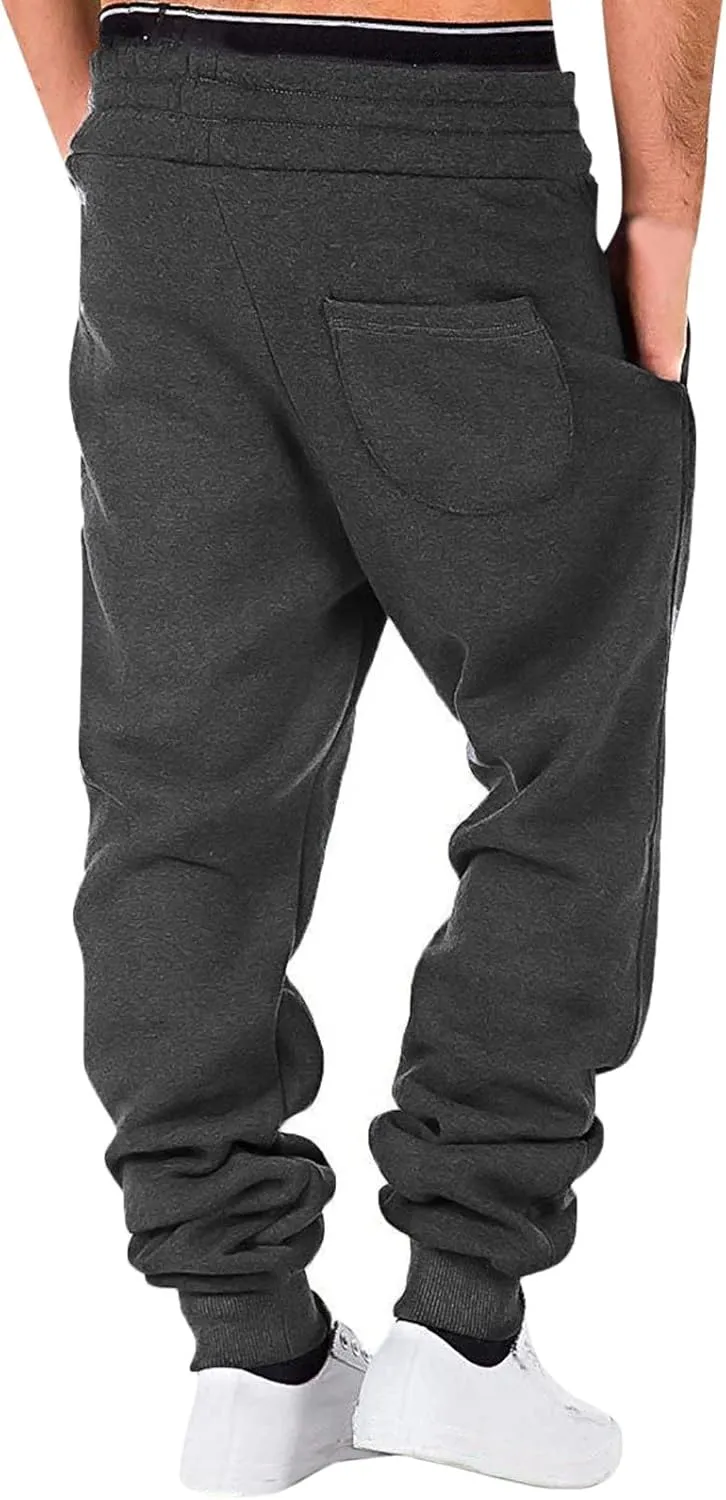 Cargo Sweatpants for Men Mens Lounge Pants Sweatpants Lightweight Gym Yoga Trousers Men's Slim Fit Jogger Gym Running