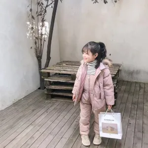 Cathy Hooded 2-Piece Snowsuit Set