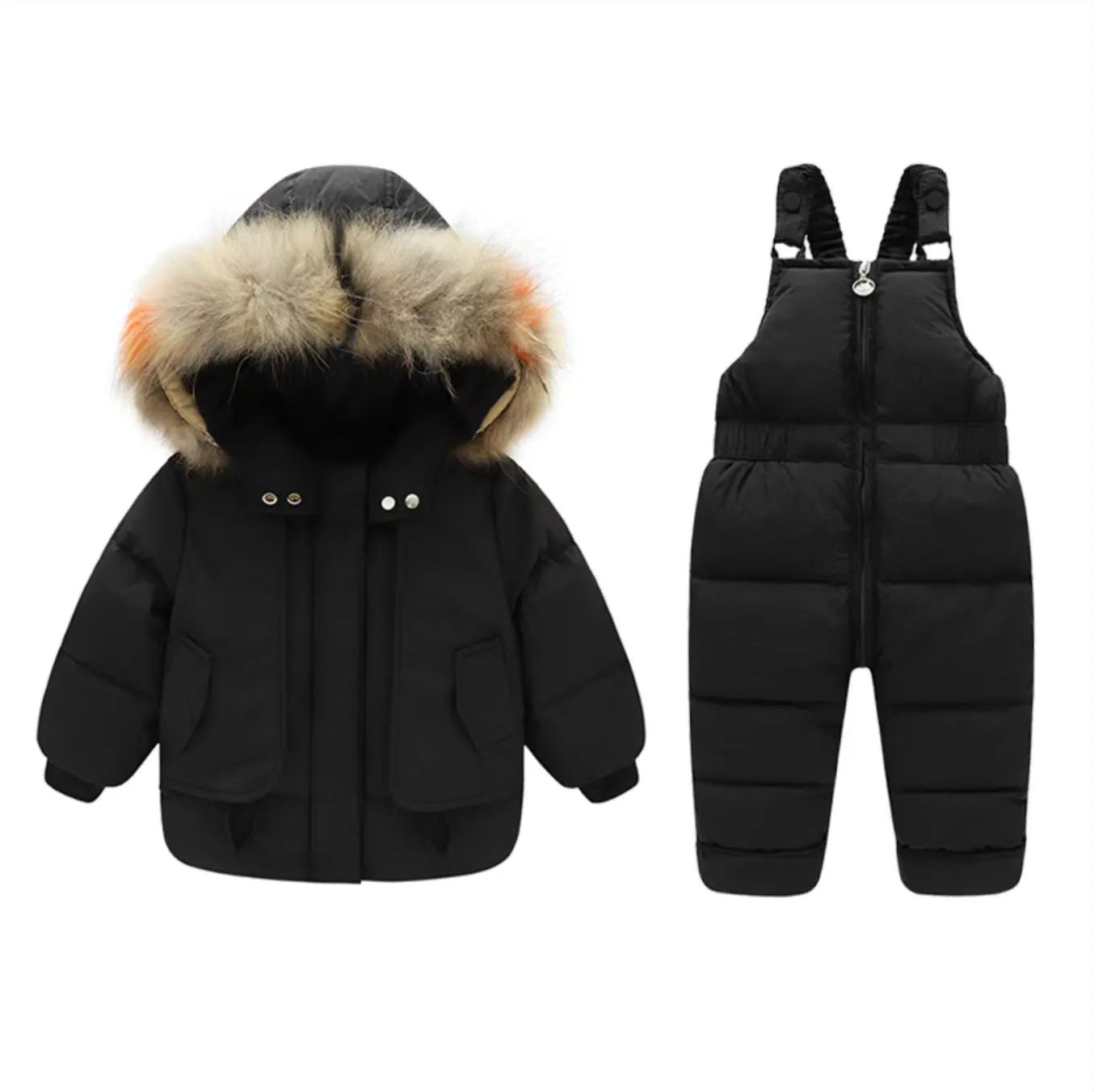 Cathy Hooded 2-Piece Snowsuit Set