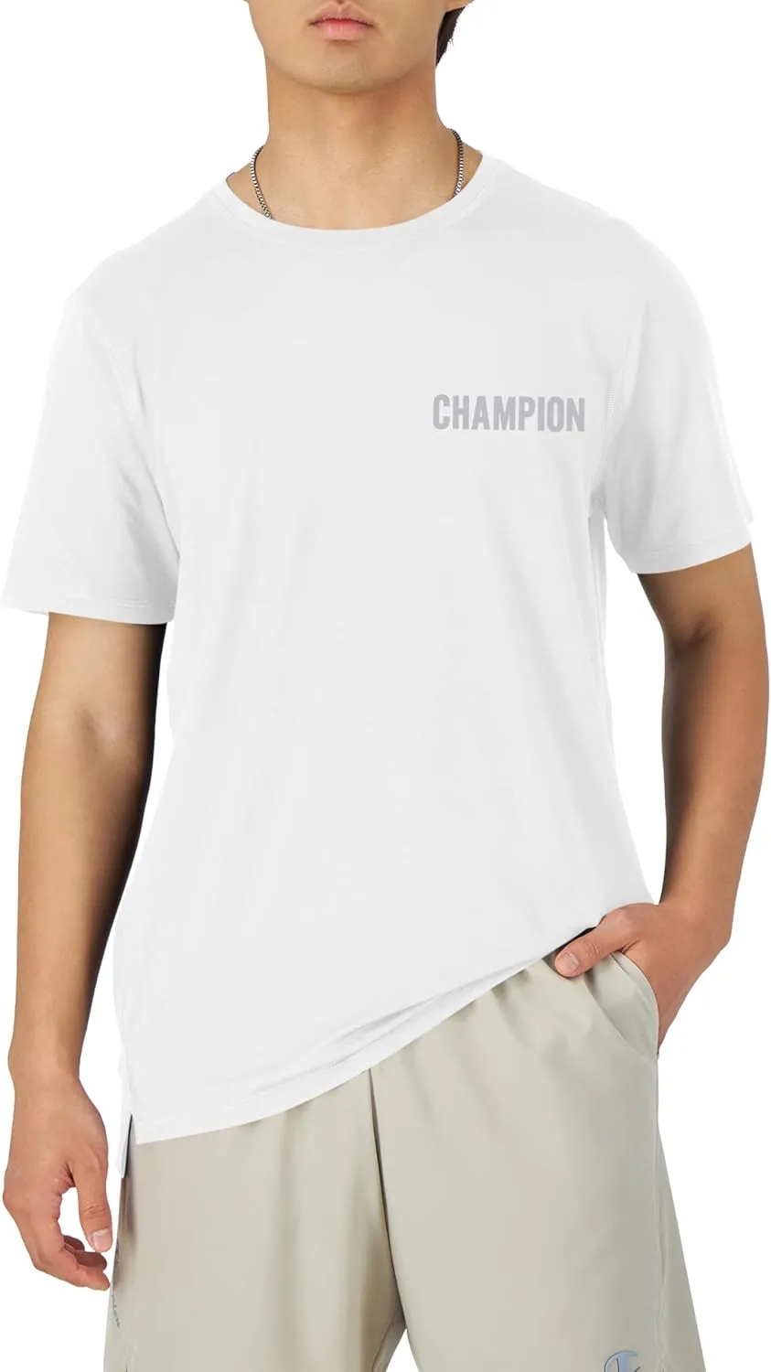 Champion Men's T-shirt, Mvp, Moisture Wicking, Anti Odor, Lightweight T-shirt for Men