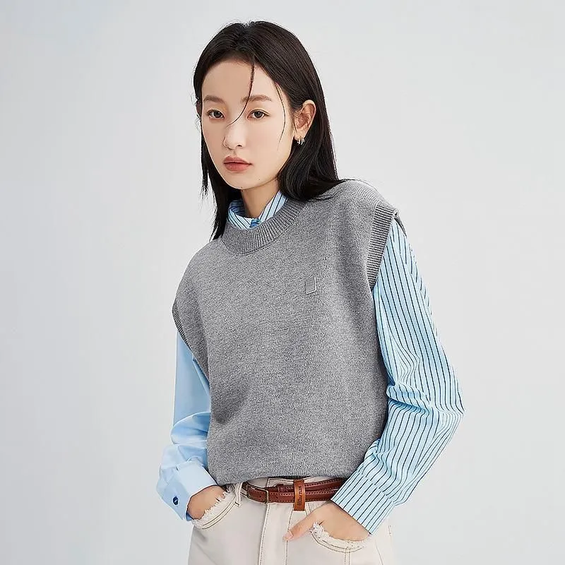 Chic Winter Knitted Sleeveless Vest