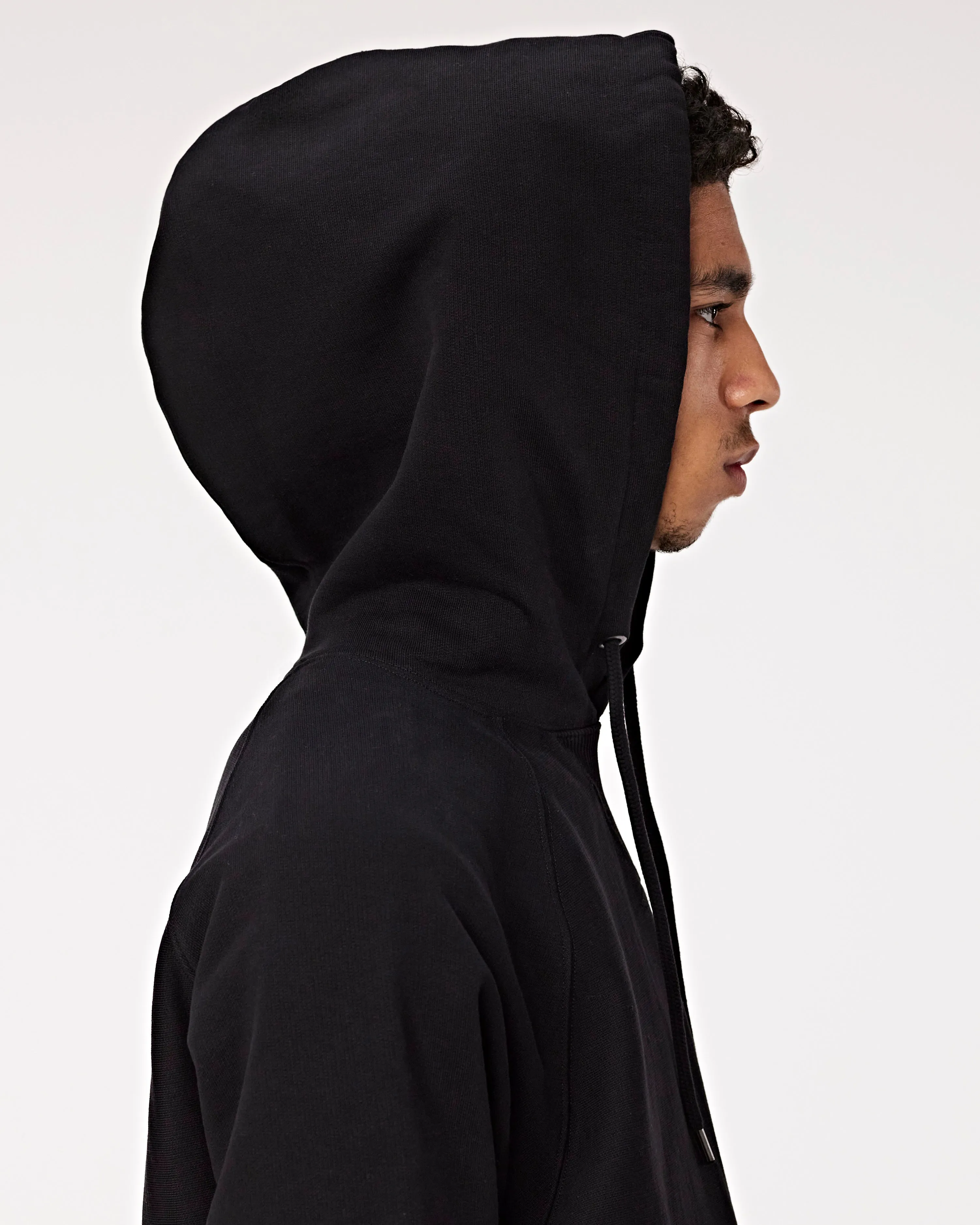 Clay Hoodie Washed Black