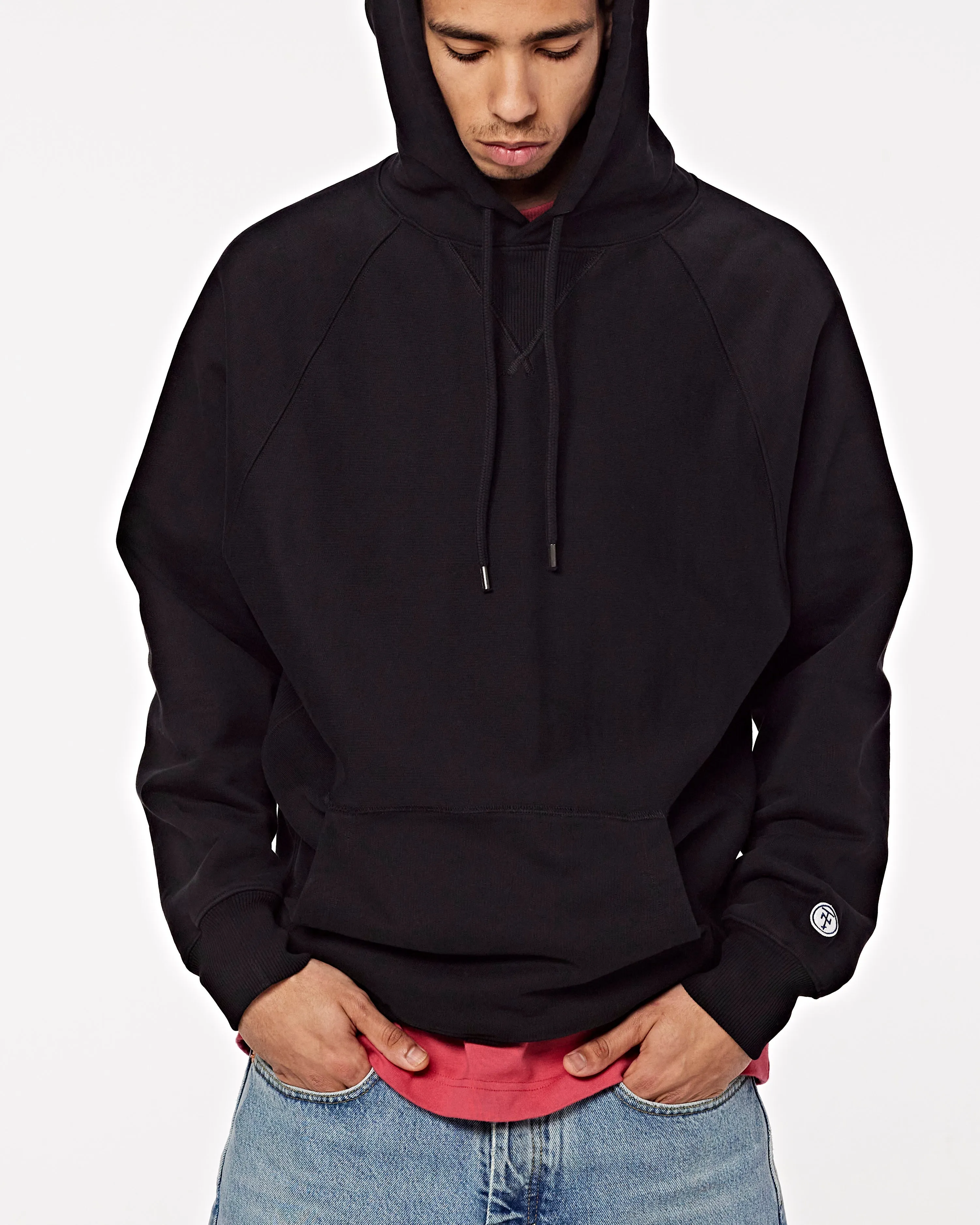 Clay Hoodie Washed Black