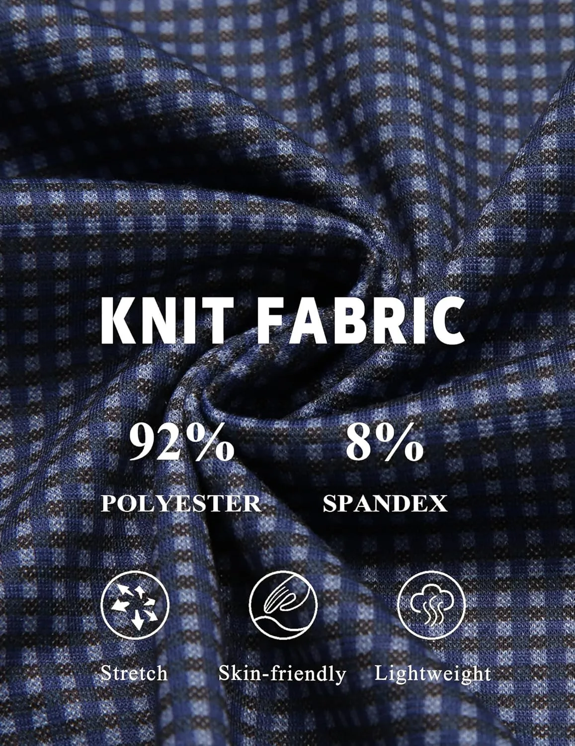 COOFANDY Men's Casual Blazer Jacket One Button Suit Jackets Lightweight Knit Sport Coat