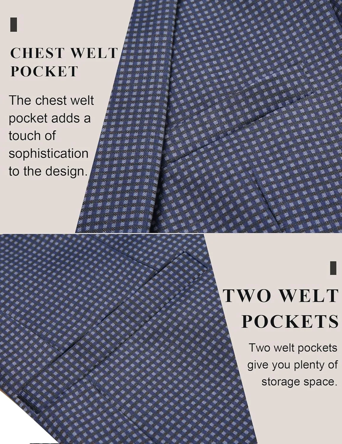 COOFANDY Men's Casual Blazer Jacket One Button Suit Jackets Lightweight Knit Sport Coat