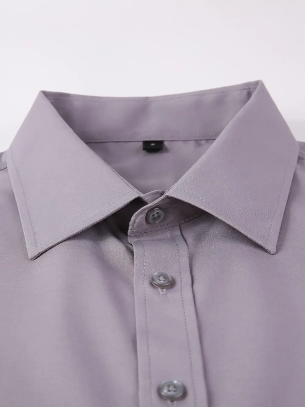Dress Shirts for Men's Long Sleeve Button Down Shirt Slim Fit Business Formal Stretch Shirt
