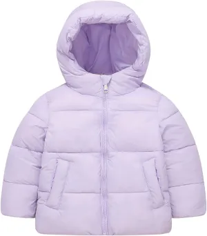 Girls' Down Cotton Padded Jackets Winter Children's Short Cotton Padded Jacket Holiday Coats Girls Jacket for Girls