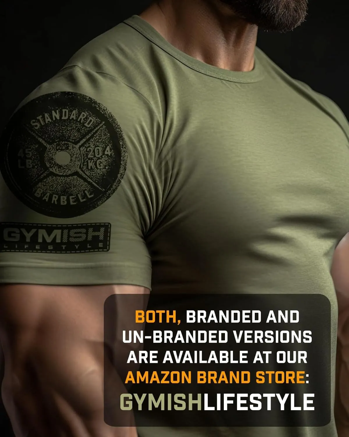 Gymish Lifestyle Skull Plate Gym Shirt, Work Out Deadlift Skull T-Shirt for Men
