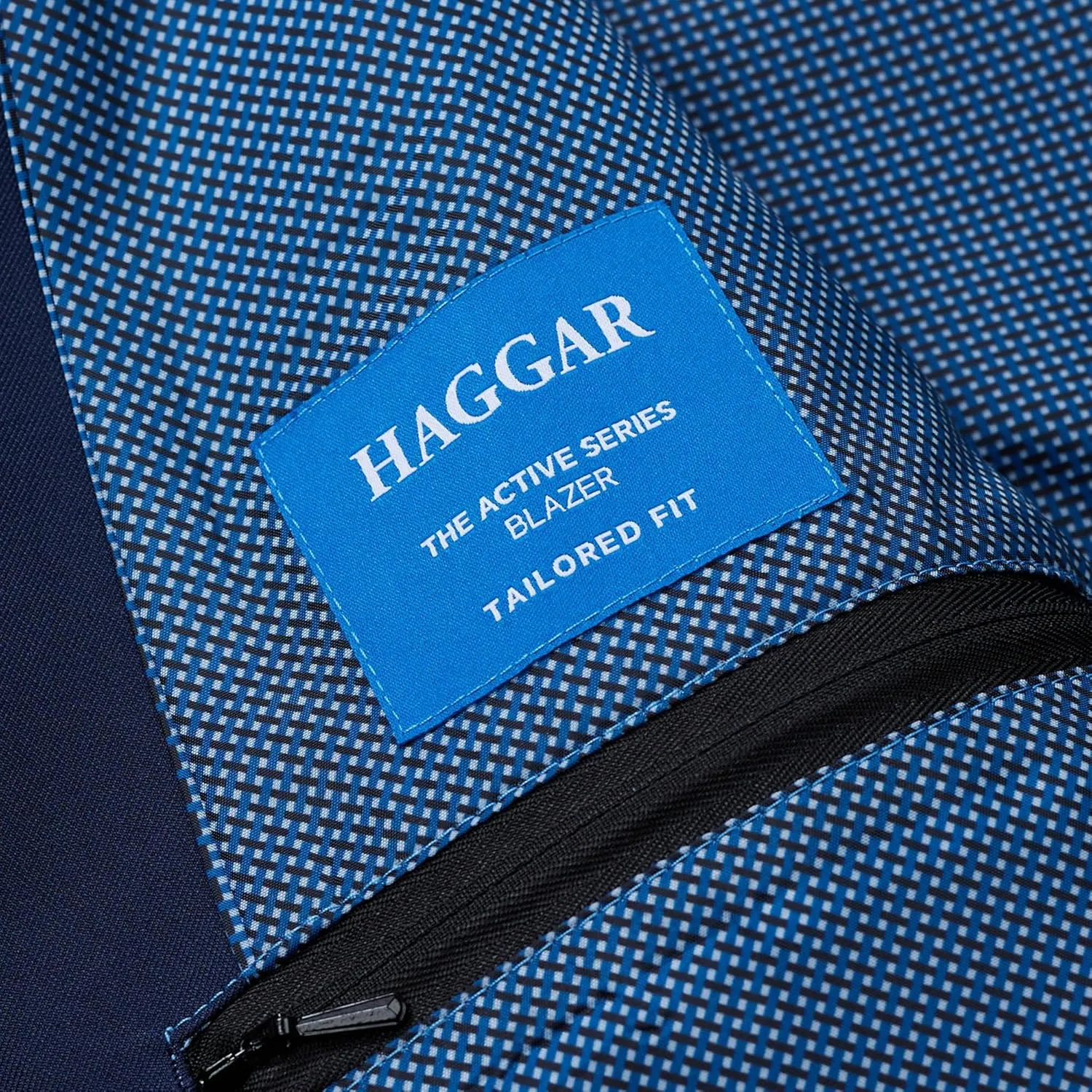 Haggar Men's The Active Series Classic Fit Gabardine Blazer (Regular and Big and Tall Sizes)