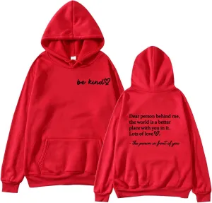 Hoodies for Women Plus Size Fall Long Sleeve Letter Printed Casual Oversized Y2k Teen Girl Sweatshirts Pullover Tops