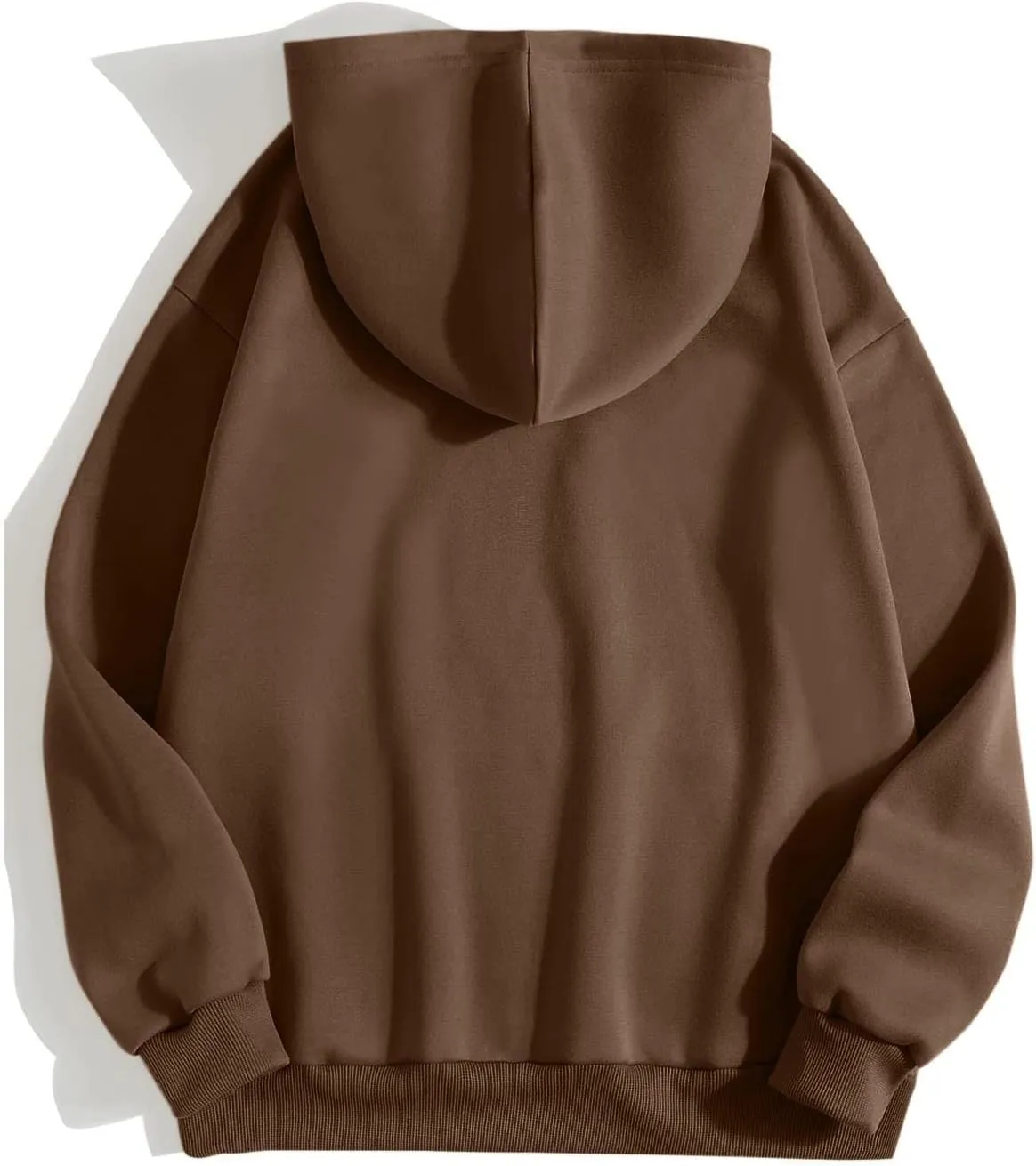 Hoodies for Women Pullover Solid Oversized Hooded Sweaters Trendy Long Sleeve Sweatshirts Fall Outfits with
