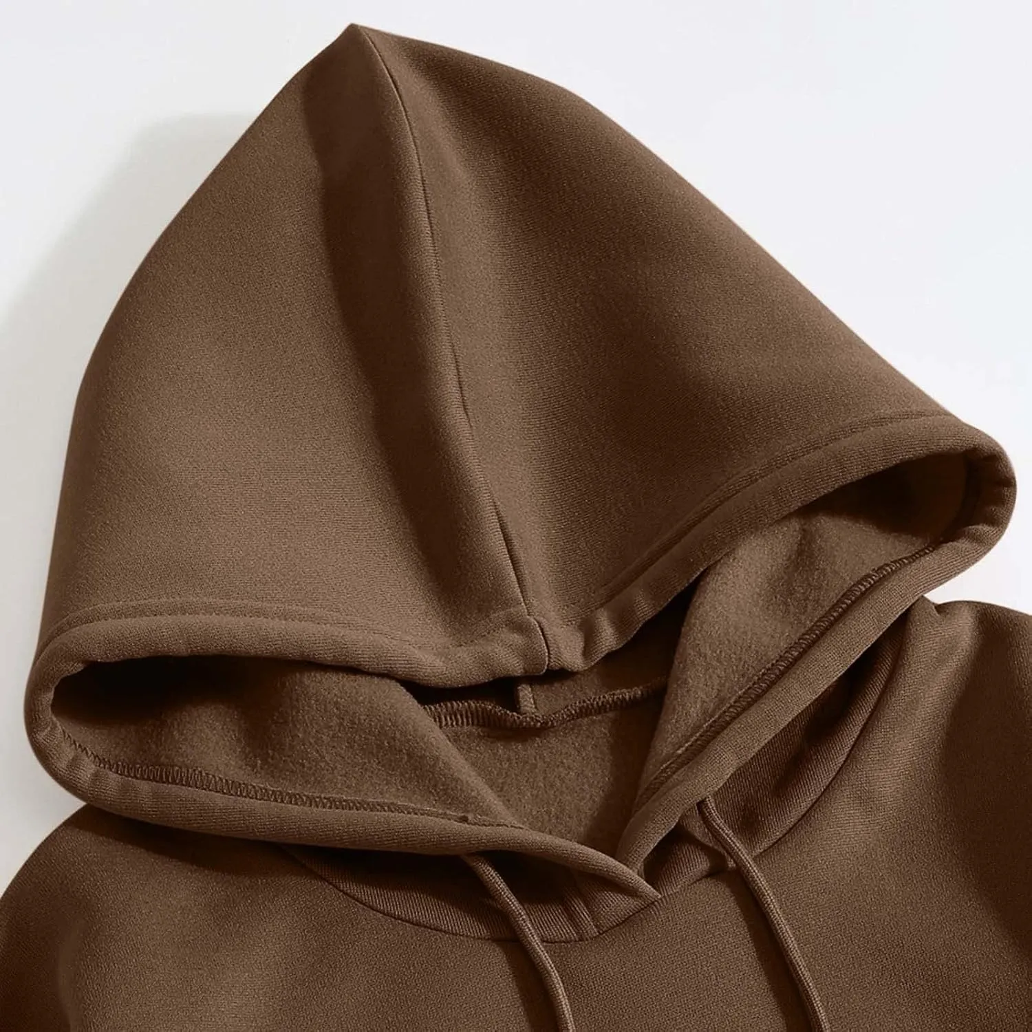 Hoodies for Women Pullover Solid Oversized Hooded Sweaters Trendy Long Sleeve Sweatshirts Fall Outfits with