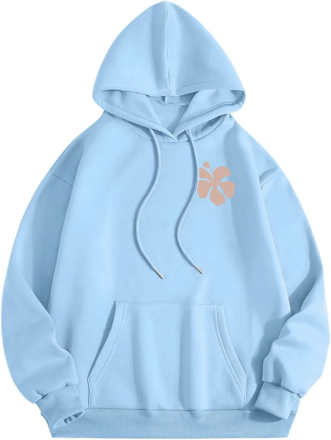 ink om uff Hoodie Sweatshirts Womens Long Sleeve Hoodie Pullover Y2K Preppy Oversized Sweatshirt Tops Outfits
