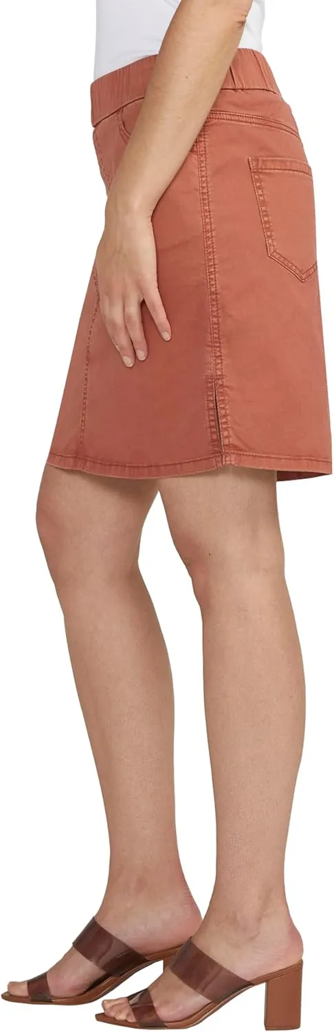 JAG Jeans Women's On-The-go Mid Rise Skort