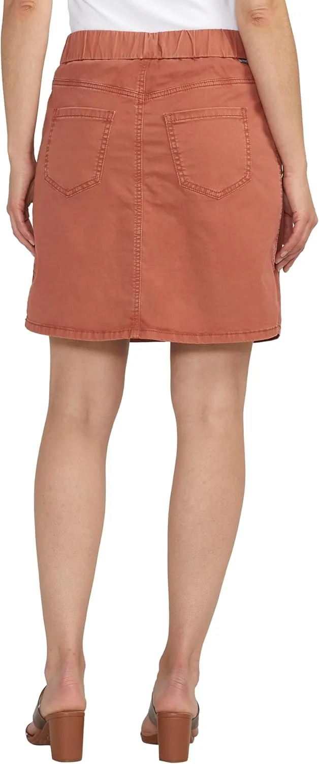 JAG Jeans Women's On-The-go Mid Rise Skort