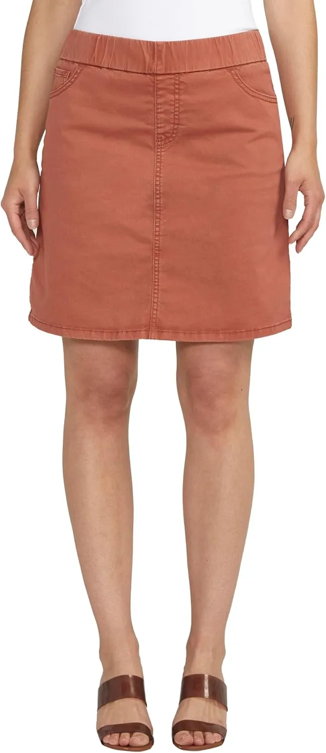 JAG Jeans Women's On-The-go Mid Rise Skort