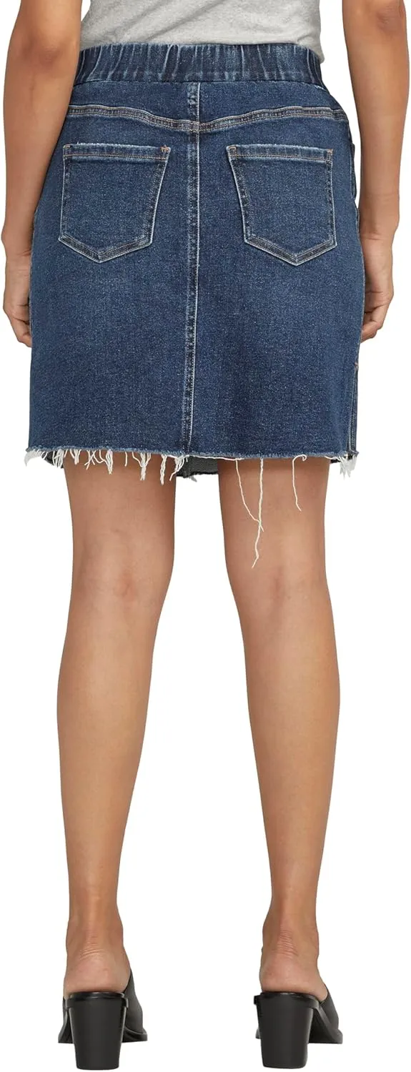 JAG Jeans Women's On-The-go Mid Rise Skort