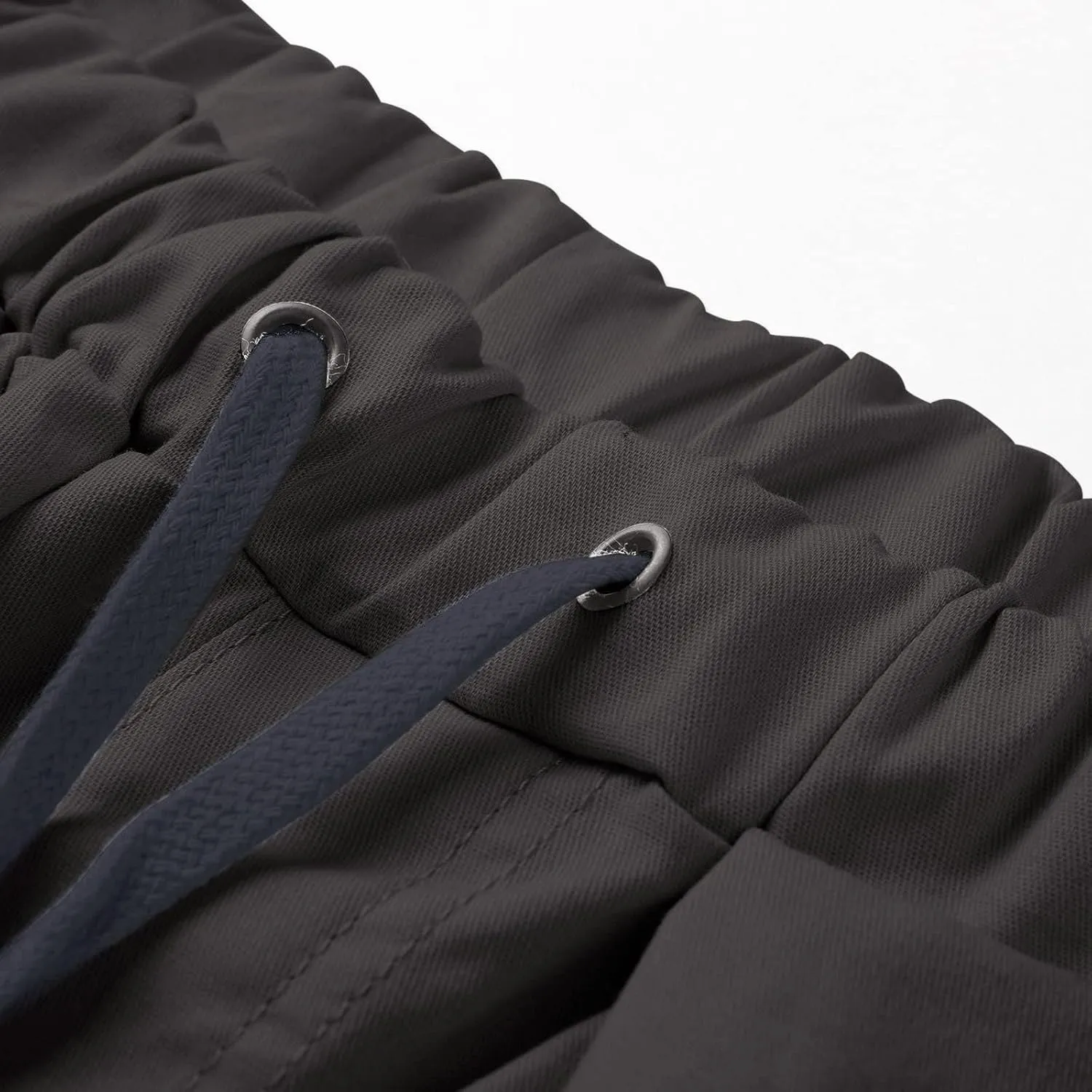 Jogger Pants for Men Slim Fit Elastic Waist Athletic Workout Cargo Sweatpants Drawstring Casual Pants Pockets