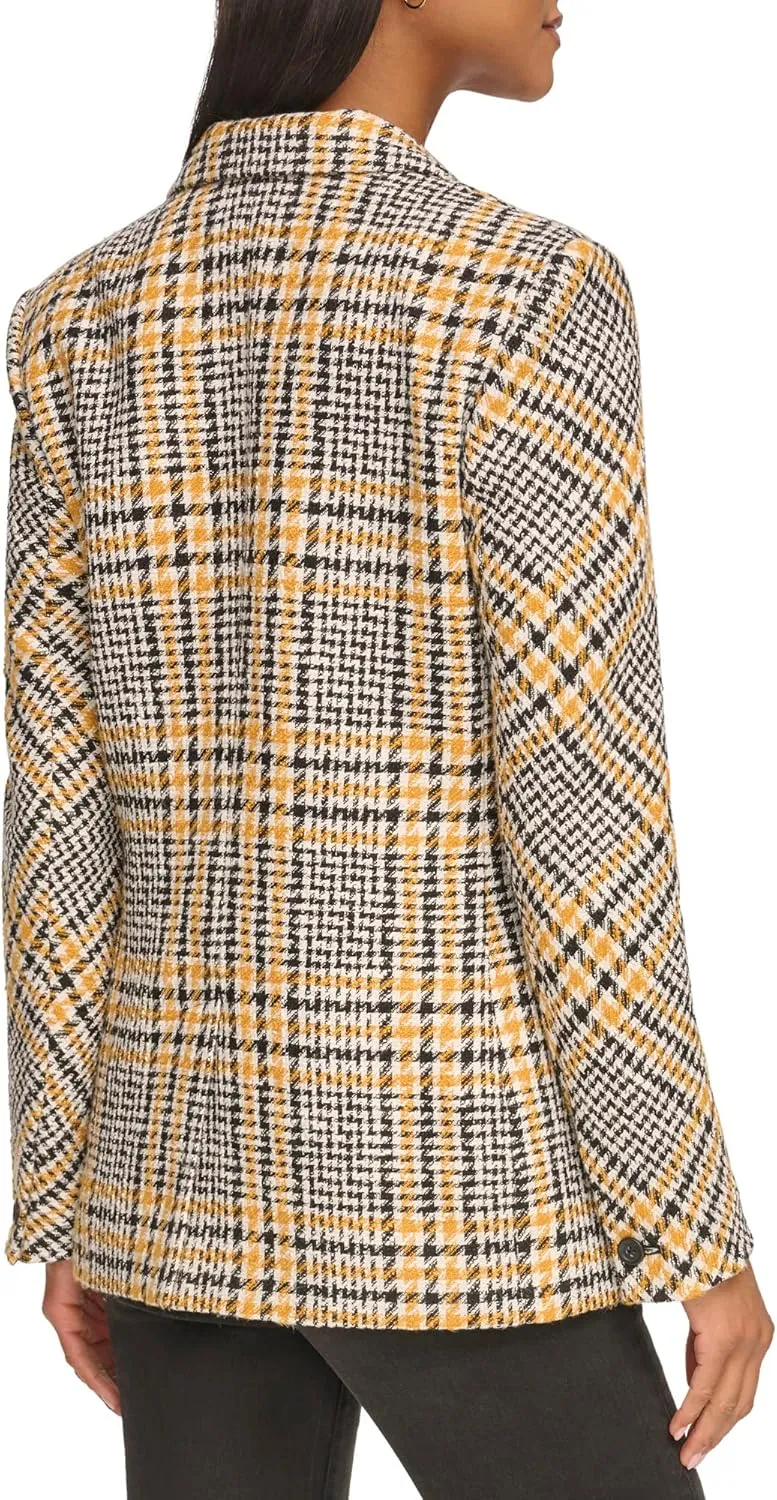 Karl Lagerfeld Paris Women's Tweed Blazer