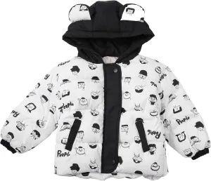 Kids Toddler Baby Girls Boys Winter Warm Thick Solid Cotton Long Sleeve Padded Jacket Coat Clothes Winter Coats