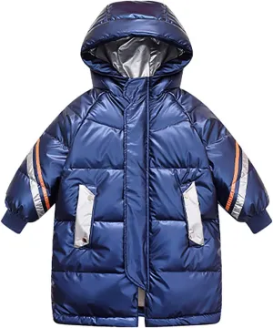 Kids Toddler Baby Girls Boys Winter Warm Thick Solid Cotton Long Sleeve Padded Jacket Coat Winter Jacket Boys Size