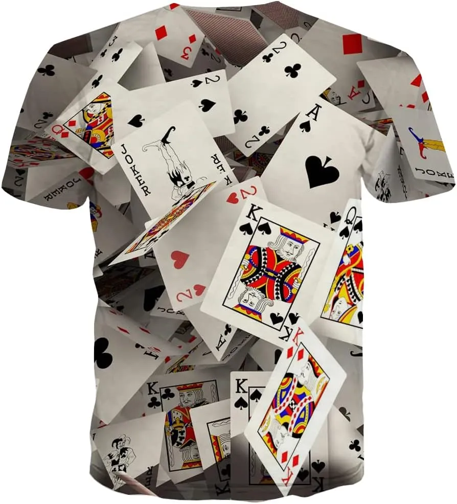 KYKU Men's Print Graphic T Shirt Short Sleeve Summer T-Shirt Novelty Casual Tee
