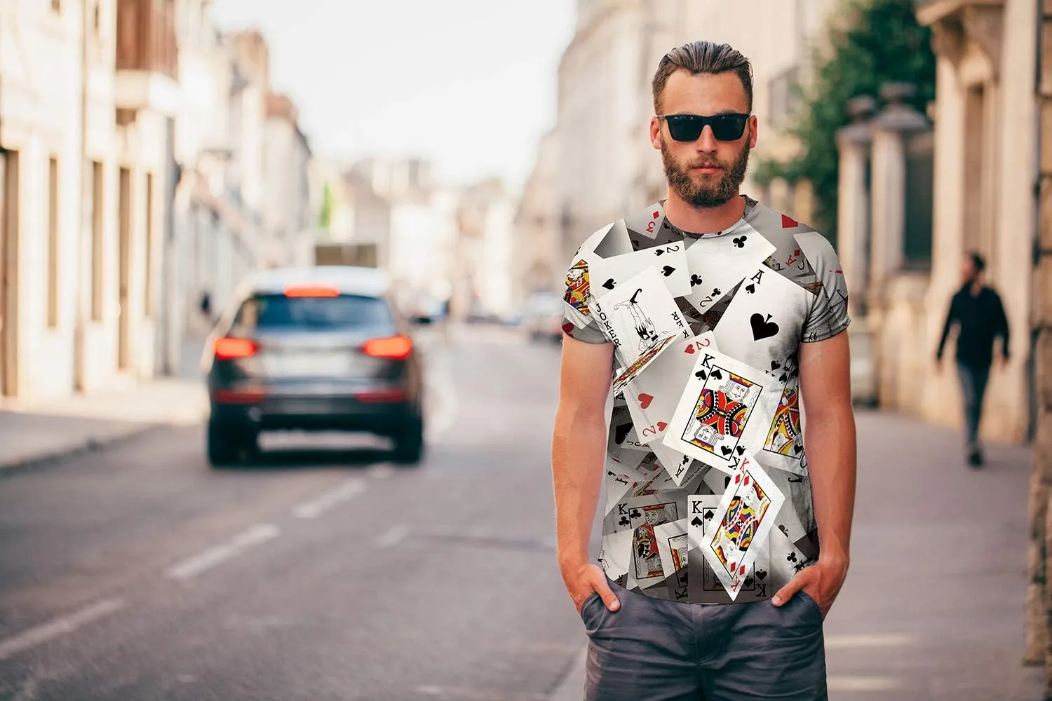 KYKU Men's Print Graphic T Shirt Short Sleeve Summer T-Shirt Novelty Casual Tee